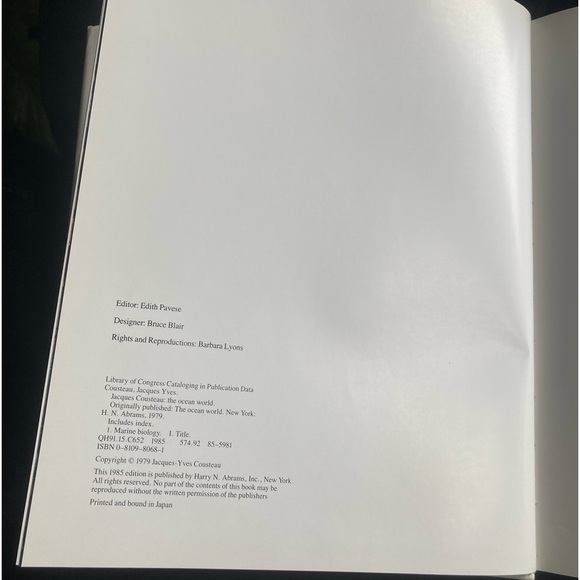 Books (Hardback): The Ocean World by Jacques Cousteau - Picture 7 of 16